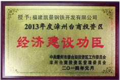 2013年度經(jīng)濟建設(shè)功臣